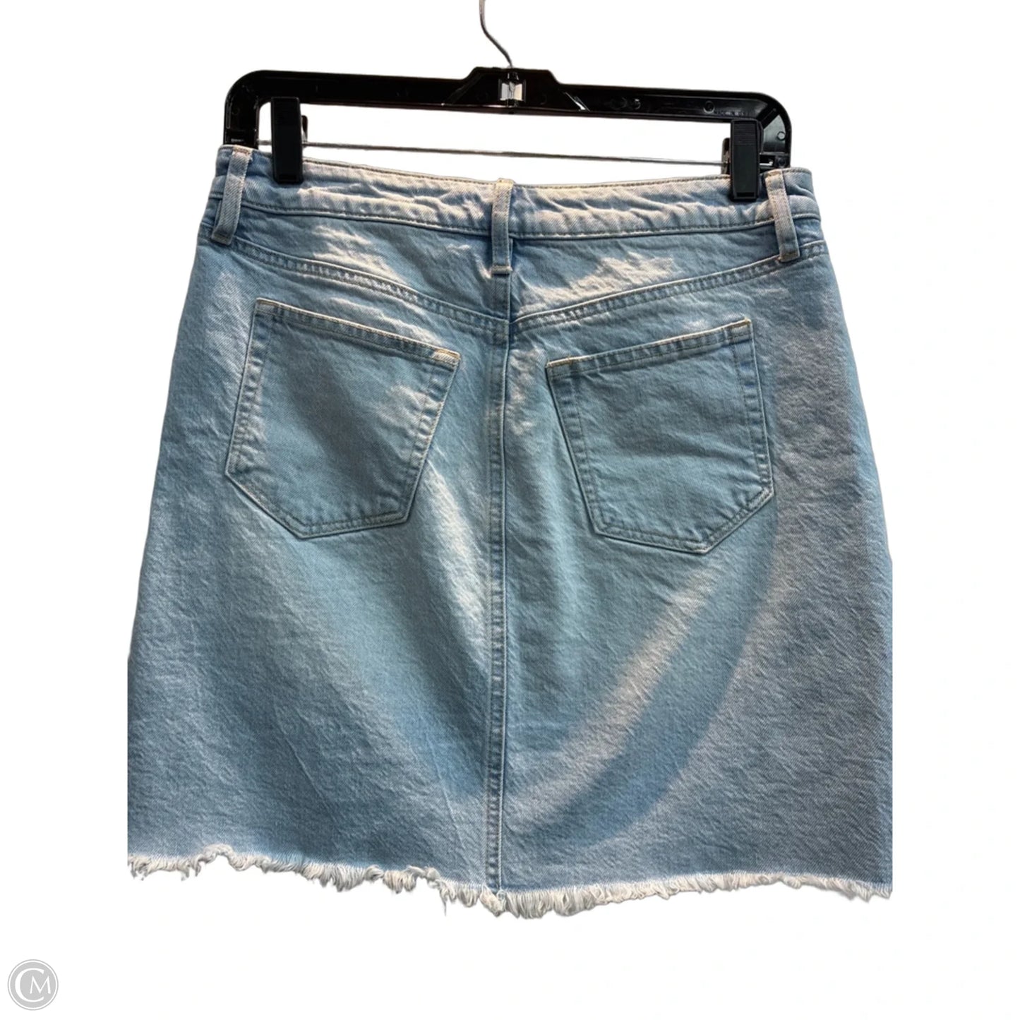 Skirt Mini & Short By Loft In Blue Denim, Size: 2
