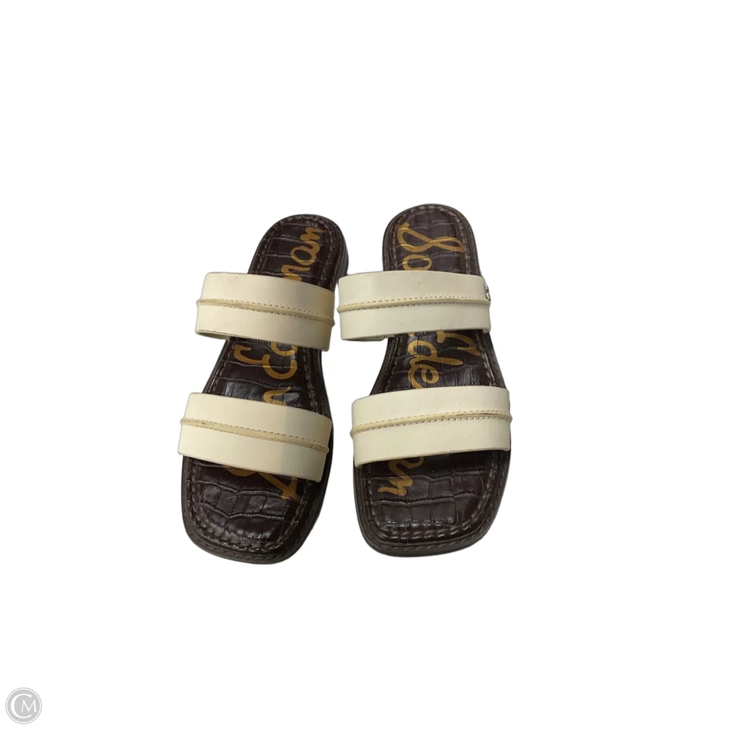 Sandals Flats By Sam Edelman In Cream, Size: 7