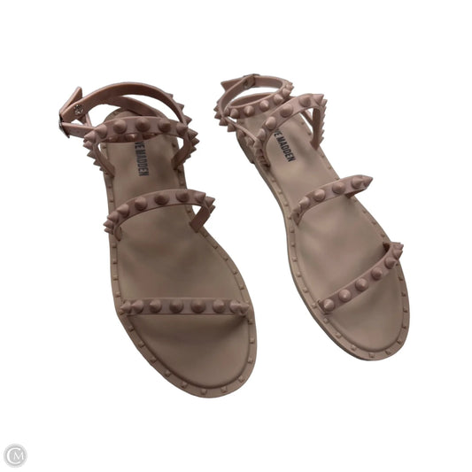 Sandals Flats By Steve Madden In Pink, Size: 7
