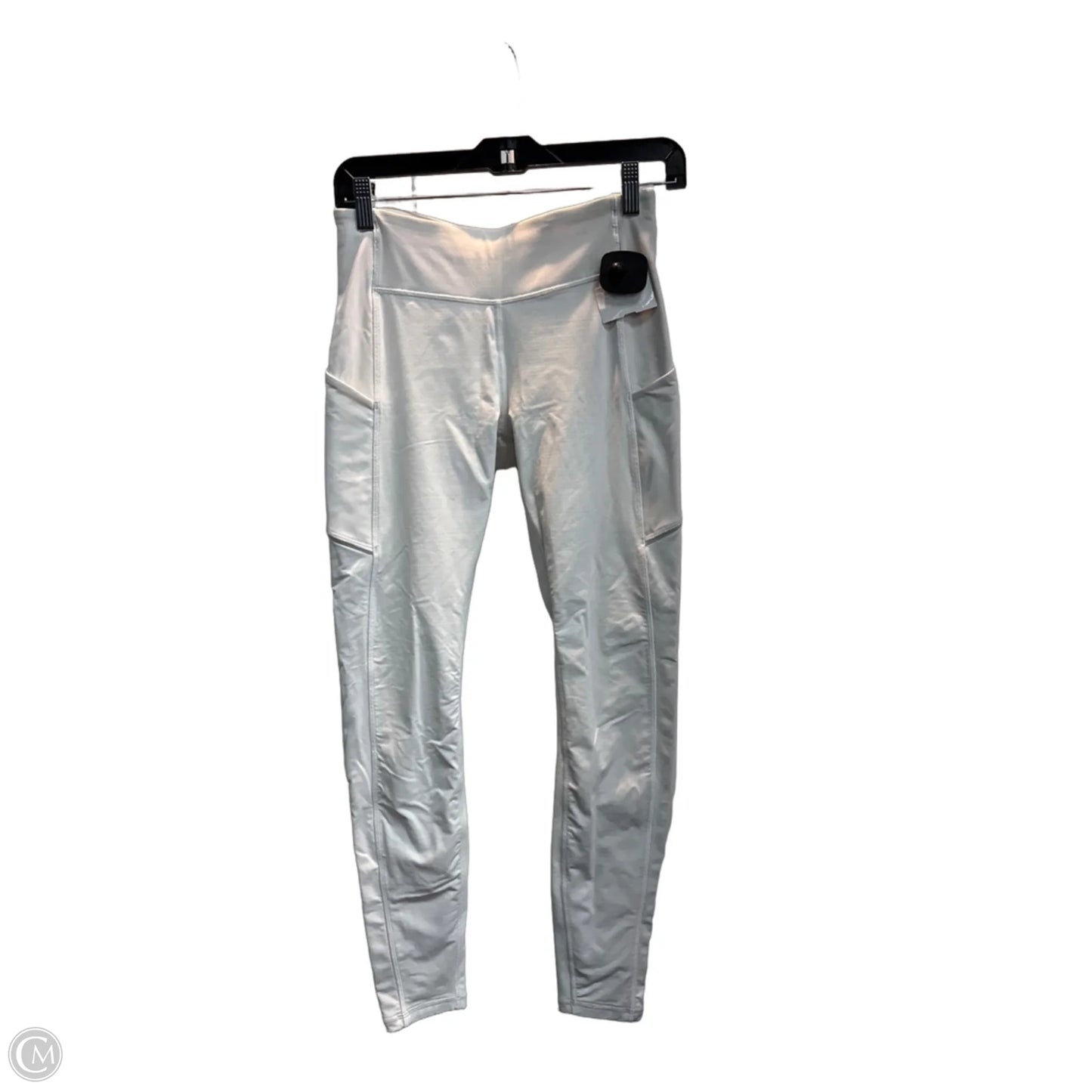 Athletic Leggings By Lululemon In White, Size: S