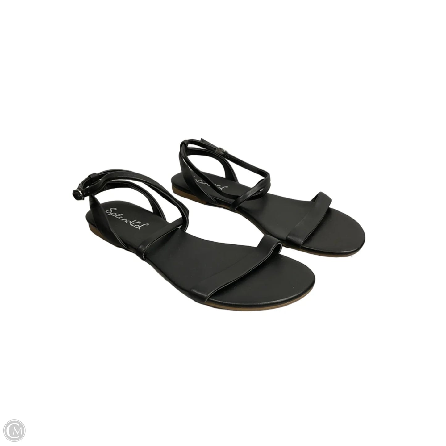 Sandals Flats By Splendid In Black, Size: 9.5