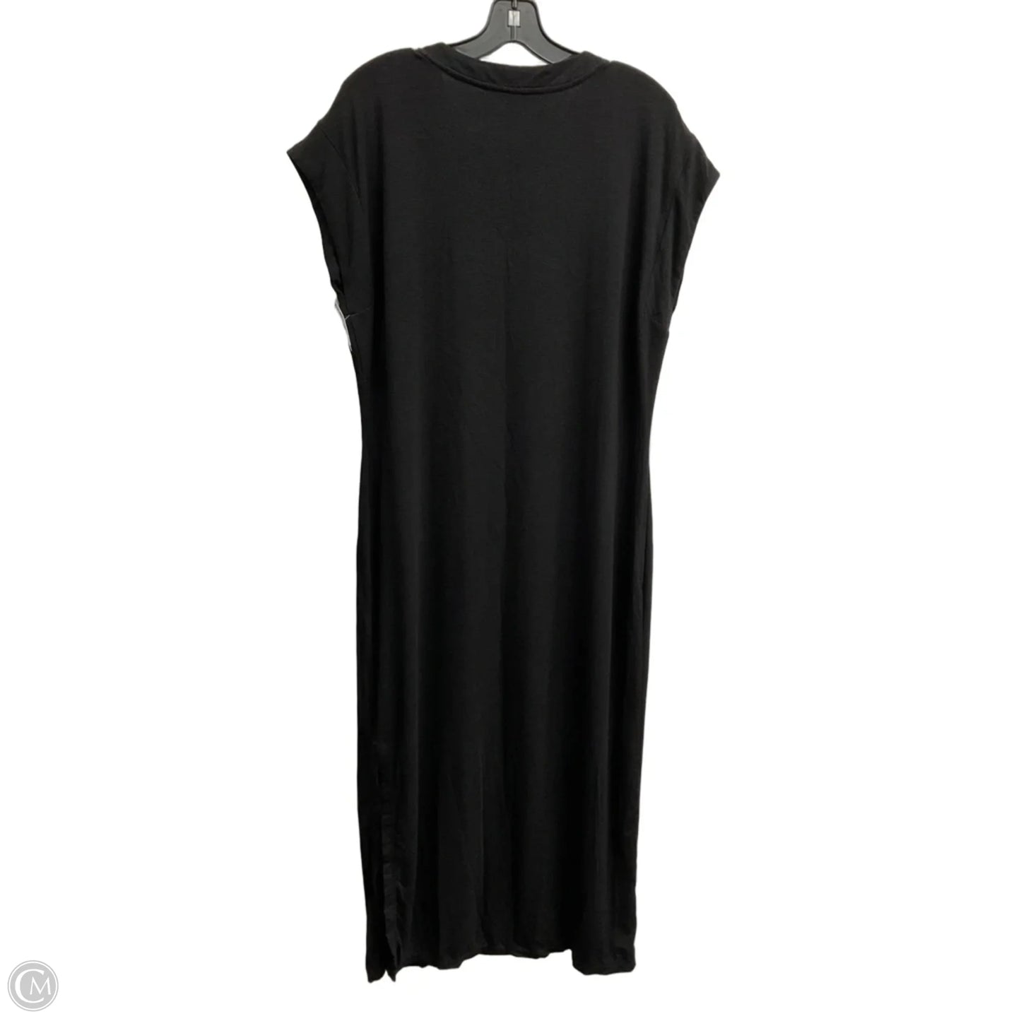 Dress Casual Maxi By White House Black Market In Black, Size: L