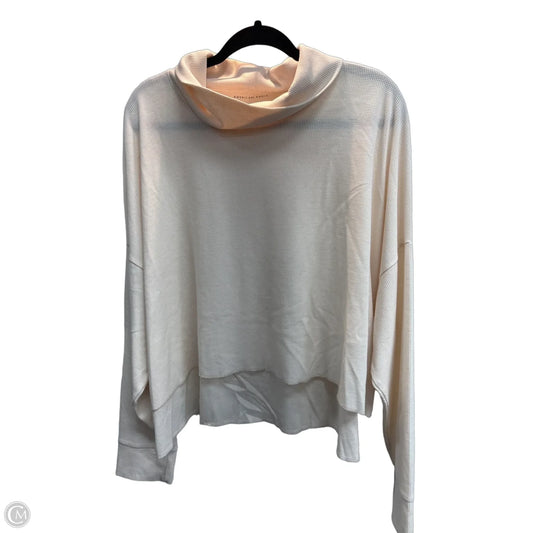 Top Long Sleeve By American Eagle In Cream, Size: 2x