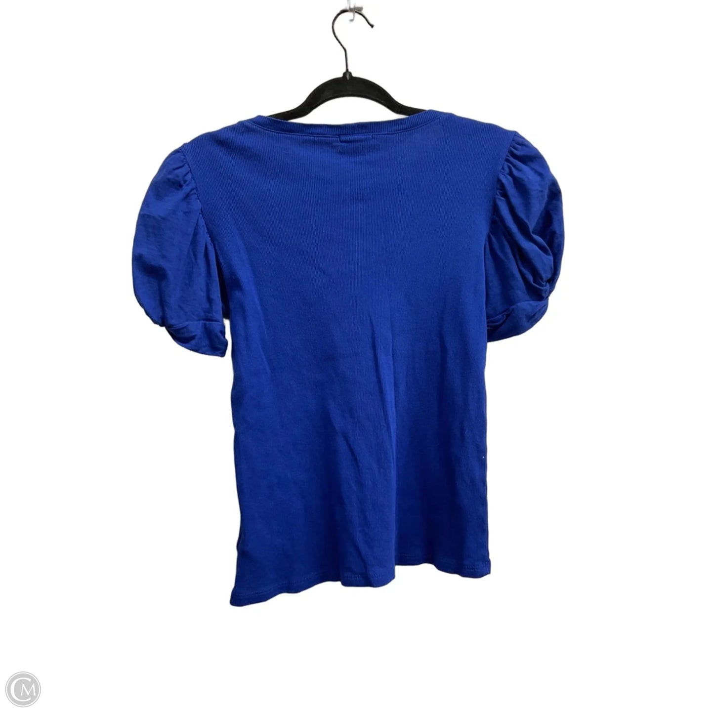 Top Short Sleeve By Vince Camuto In Blue, Size: M
