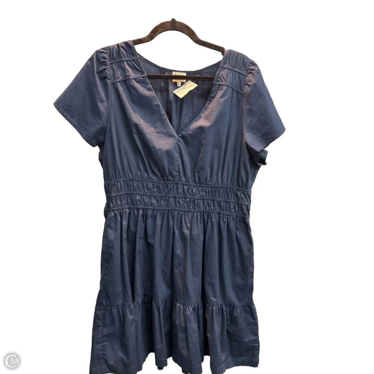 Dress Casual Short By Clothes Mentor In Blue, Size: L