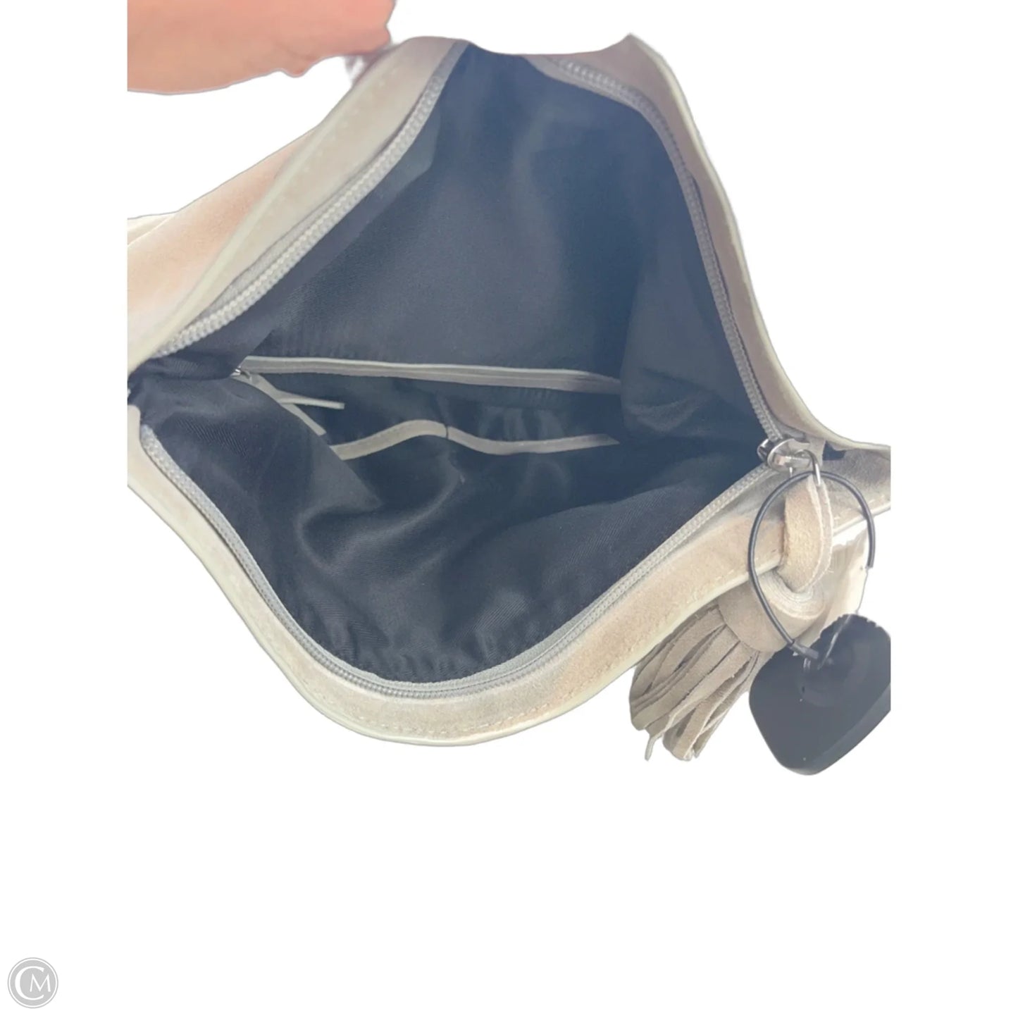 Clutch Leather By Clothes Mentor, Size: Medium