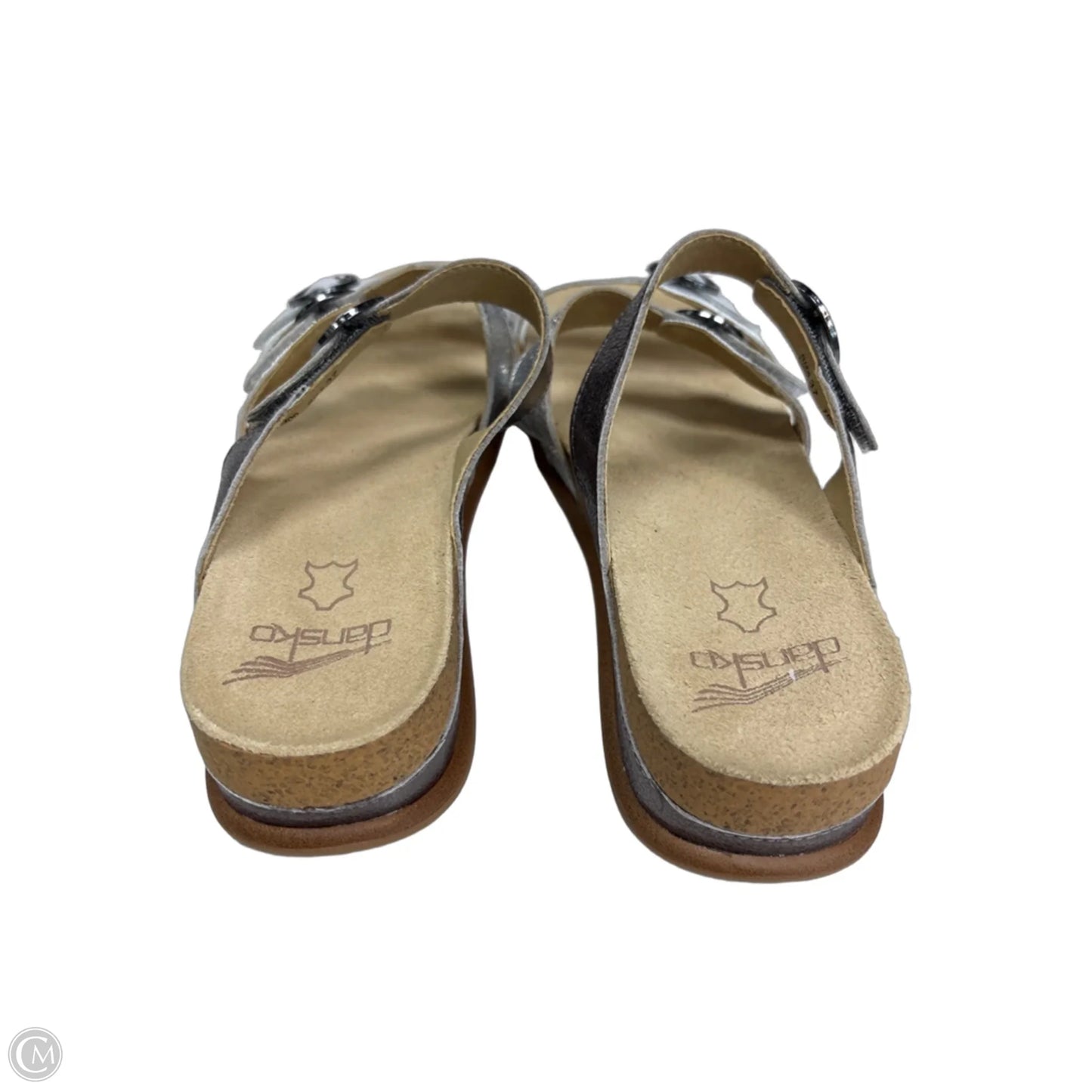 Sandals Heels Platform By Dansko In Bronze, Size: 6.5
