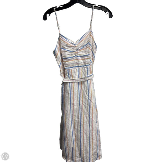 Dress Party Midi By Gap In Striped Pattern, Size: S