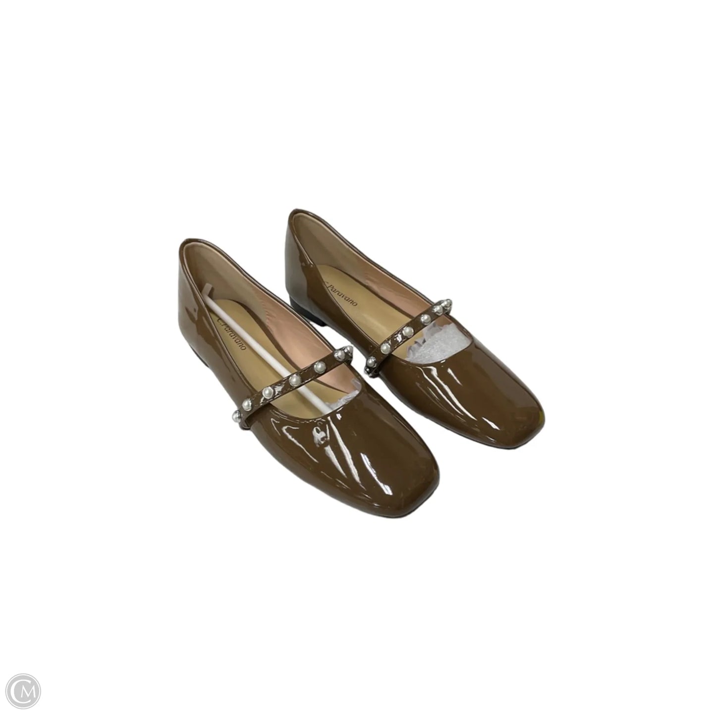 Shoes Flats By Clothes Mentor In Brown, Size: 8