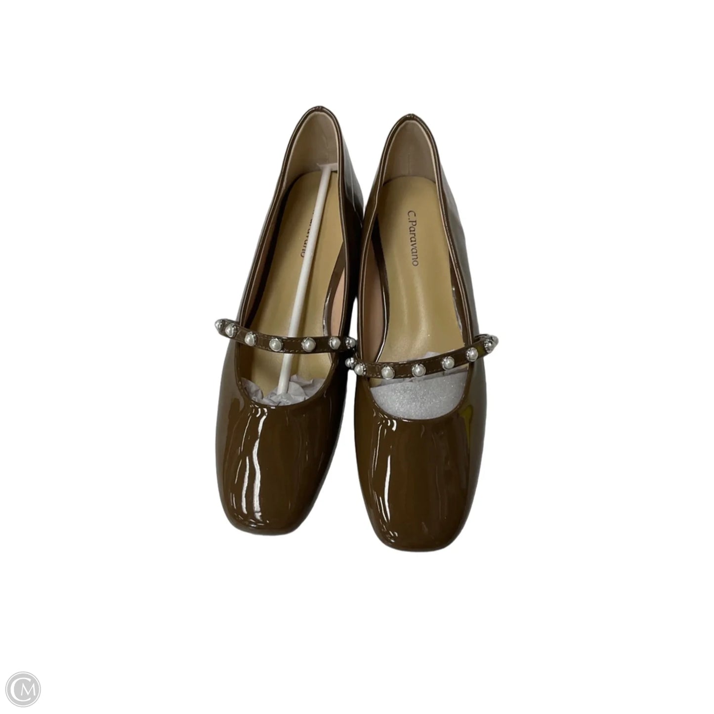 Shoes Flats By Clothes Mentor In Brown, Size: 8