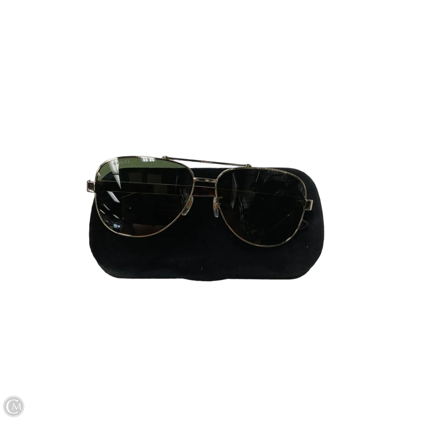 Sunglasses Luxury Designer By Gucci, Size: Large