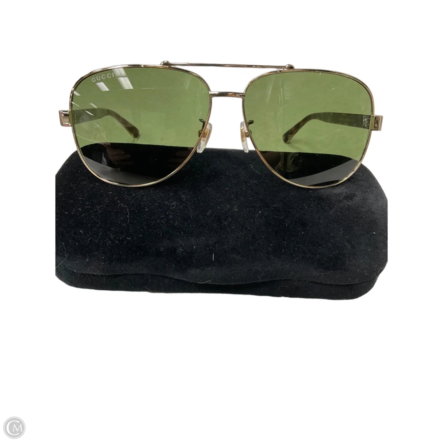 Sunglasses Luxury Designer By Gucci, Size: Large