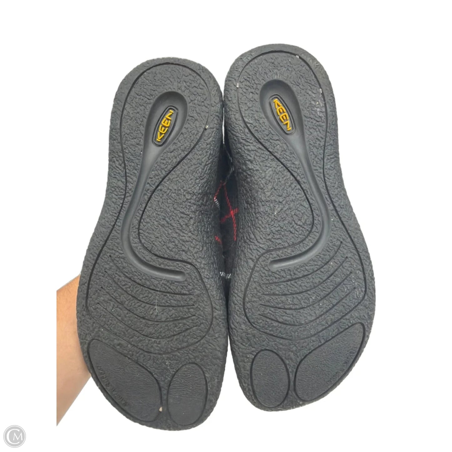 Slippers By Keen In Checkered Pattern, Size: 8