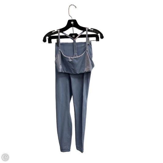 Athletic Pants 2pc By Clothes Mentor In Blue, Size: S