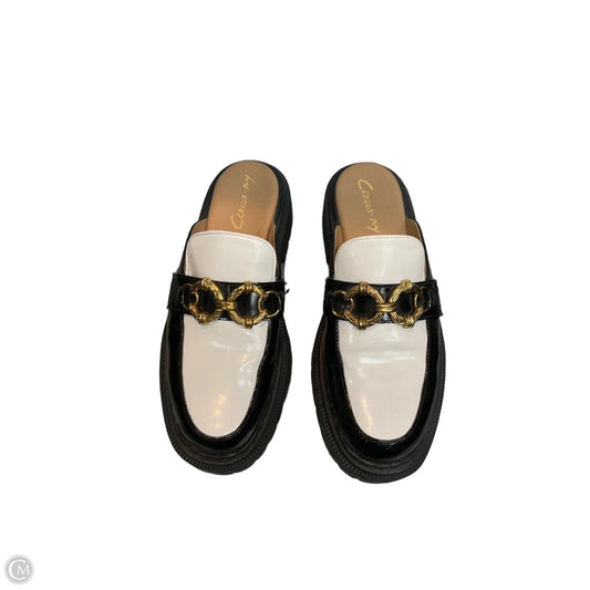 Shoes Heels Platform By Circus By Sam Edelman In Black & White, Size: 8
