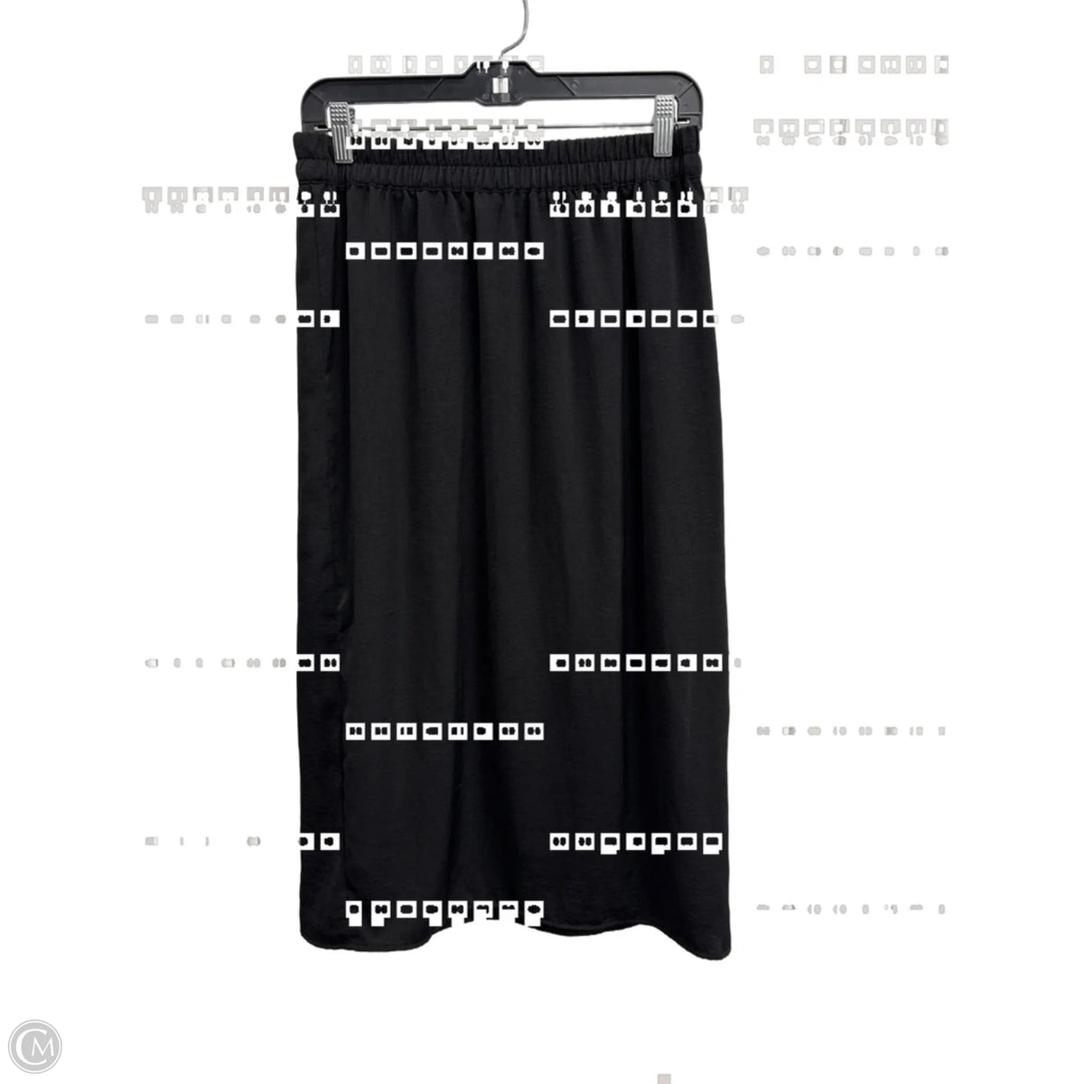 Skirt Maxi By Gap In Black, Size: 8