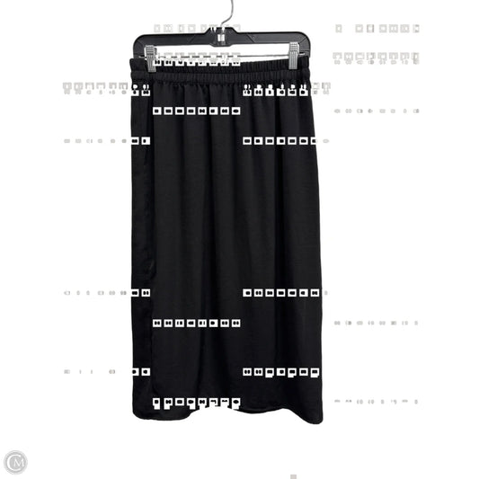 Skirt Maxi By Gap In Black, Size: 8