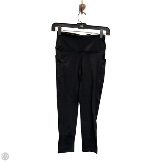 Athletic Capris By Gaiam In Black, Size: Xs