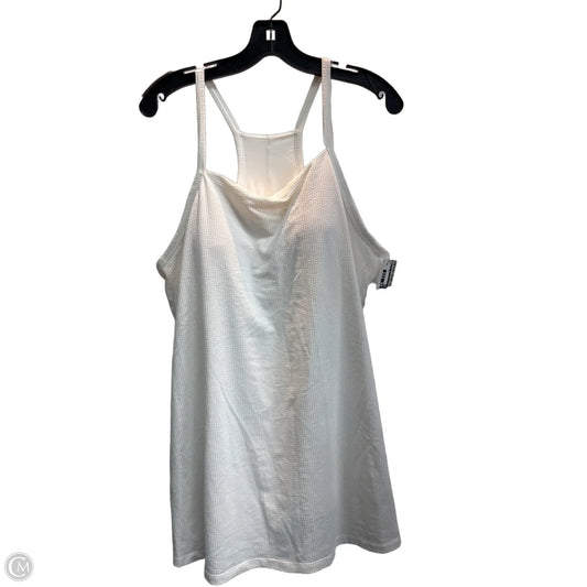 Athletic Dress By Avia In White, Size: Xxl