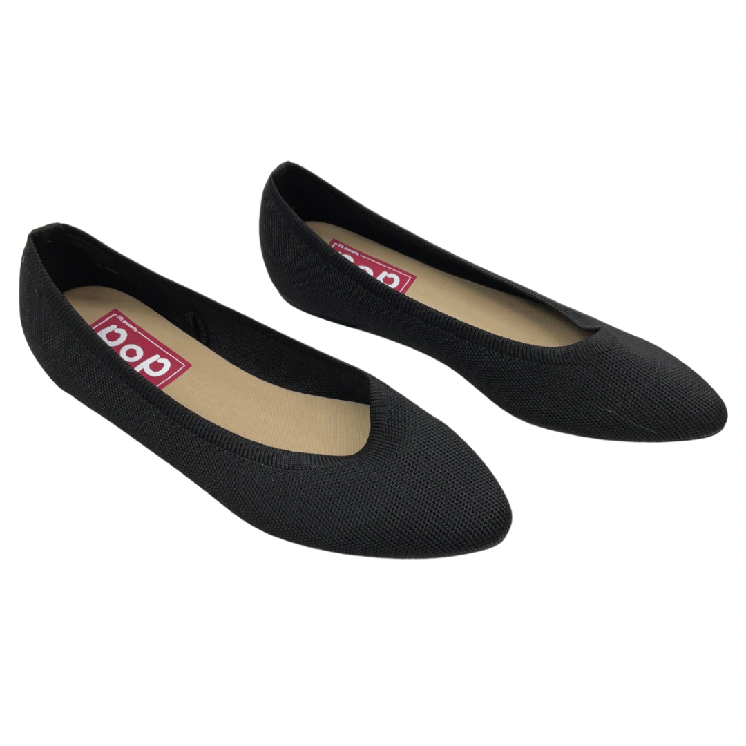 Shoes Flats By Clothes Mentor In Black, Size: 6.5