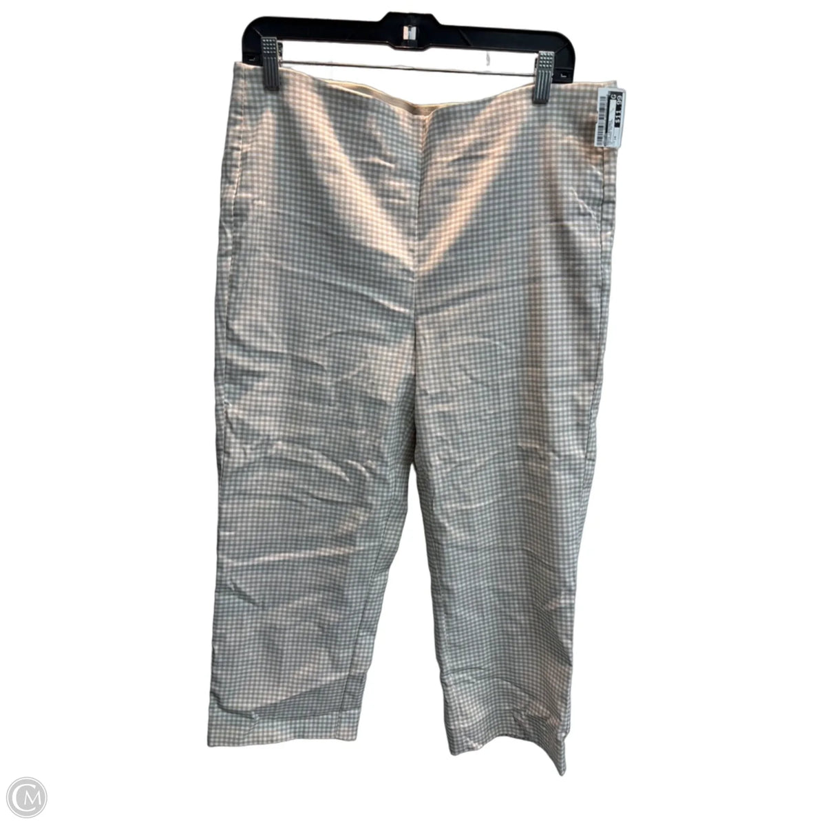 Pants Leggings By Chicos In Checkered Pattern, Size: 14