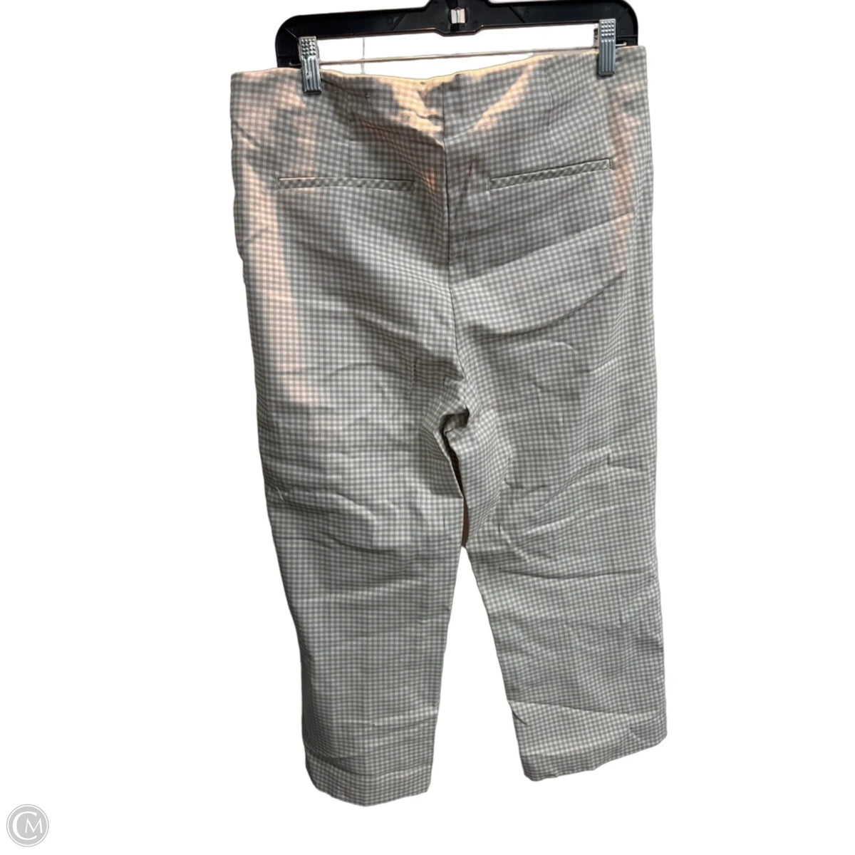 Pants Leggings By Chicos In Checkered Pattern, Size: 14