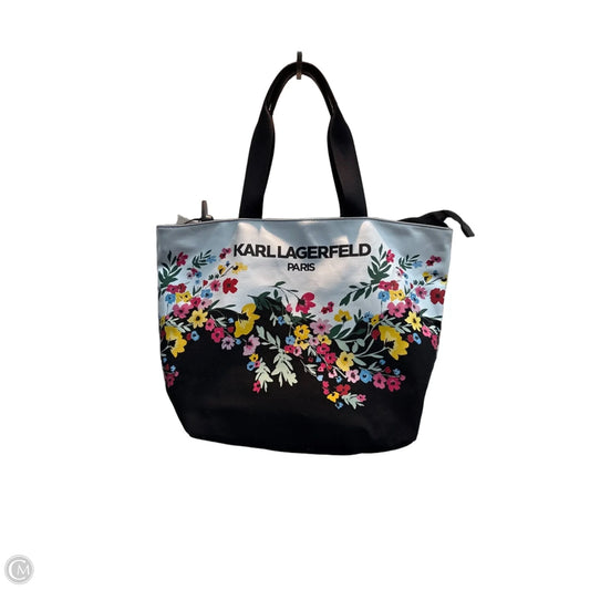 Tote Designer By Karl Lagerfeld, Size: Large