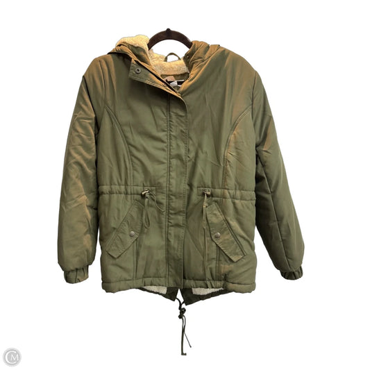 Coat Parka By Favlux In Green, Size: S