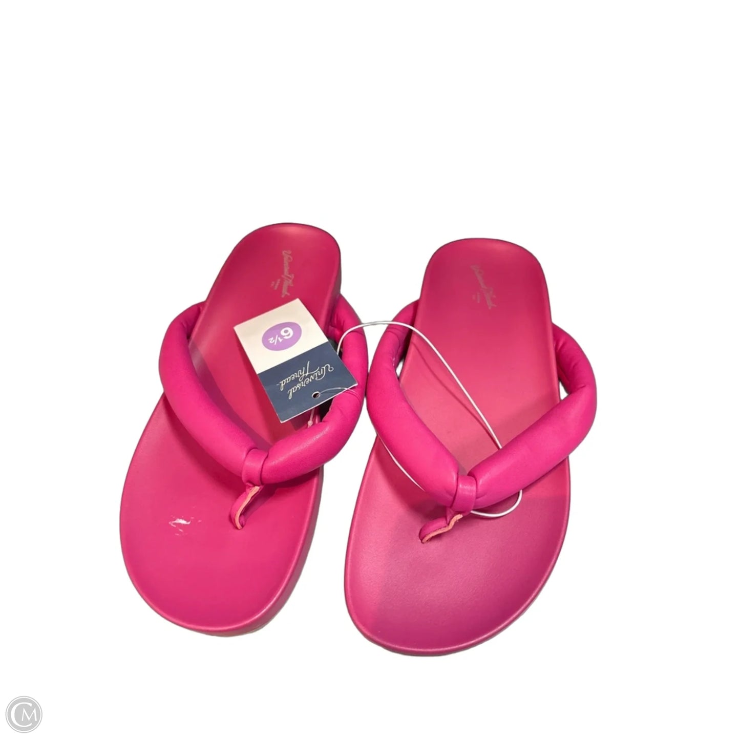 Sandals Flip Flops By Universal Standard In Pink, Size: 6.5