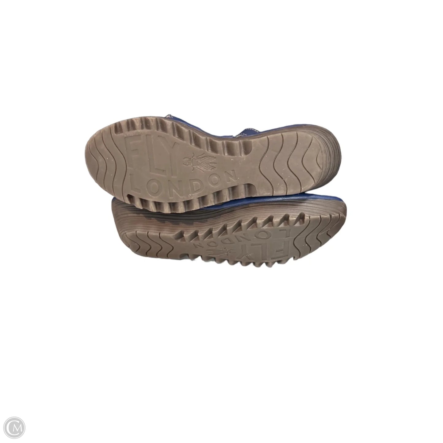 Shoes Heels Wedge By Fly London In Blue, Size: 10