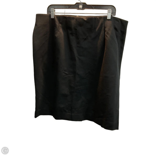 Skirt Midi By J. Jill In Black, Size: 16