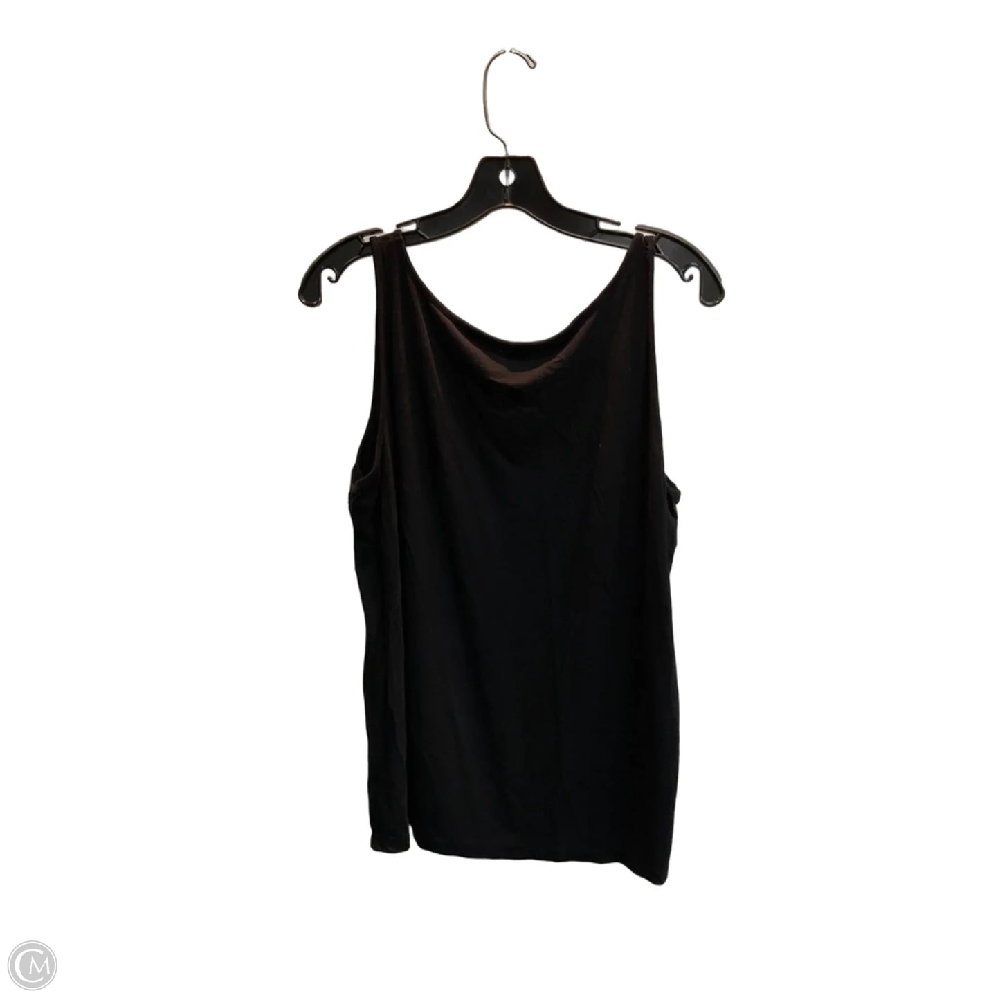 Top Sleeveless Basic By Chicos In Black, Size: L