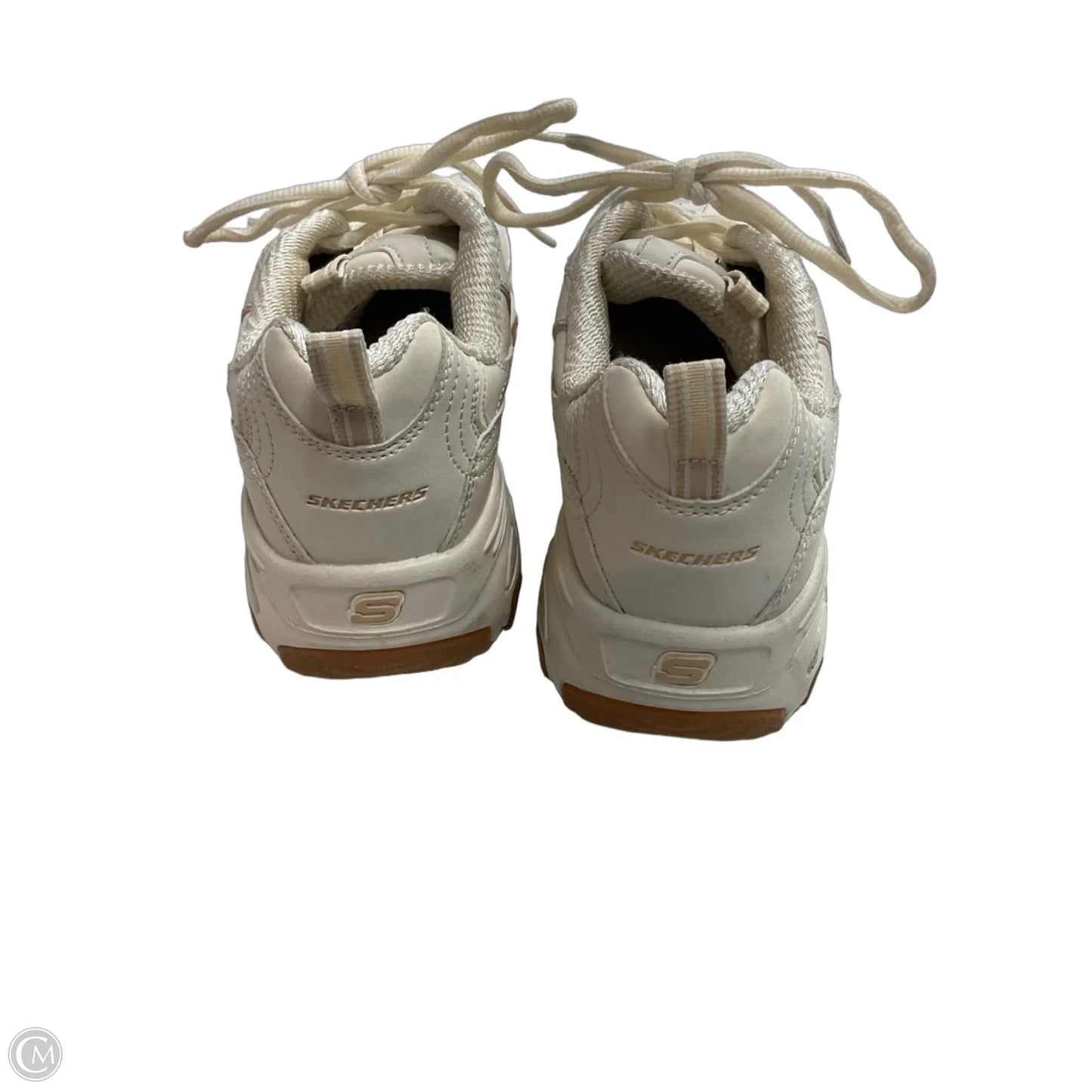 Shoes Sneakers By Skechers In Cream, Size: 8.5
