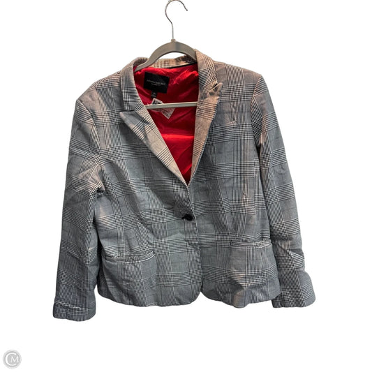 Blazer By Banana Republic In Checkered Pattern, Size: Xl