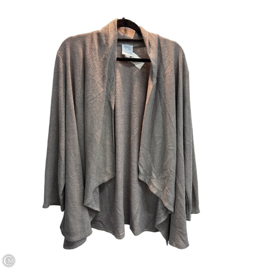 Cardigan By Sunday In Silver, Size: 3x
