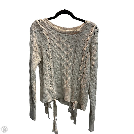 Sweater By Marled In Cream, Size: M