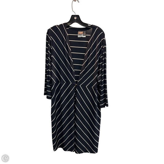 Kimono By Chicos In Striped Pattern, Size: Xl