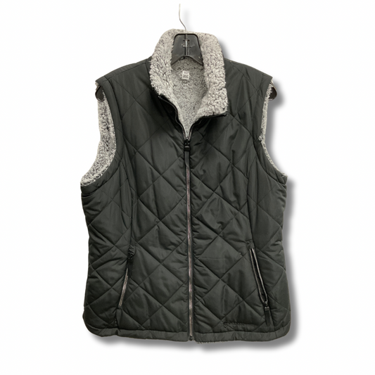 Vest Puffer & Quilted By Free Country In Black, Size: L