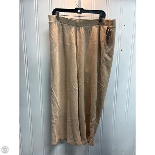Pants Lounge By Pure Jill In Tan, Size: L
