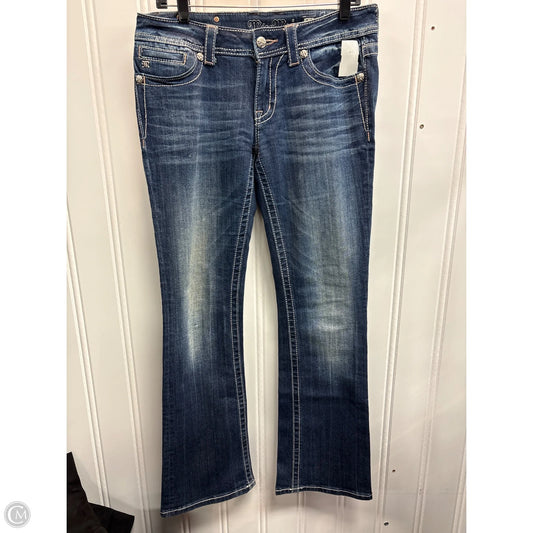 Jeans Boot Cut By Miss Me In Blue Denim, Size: 8