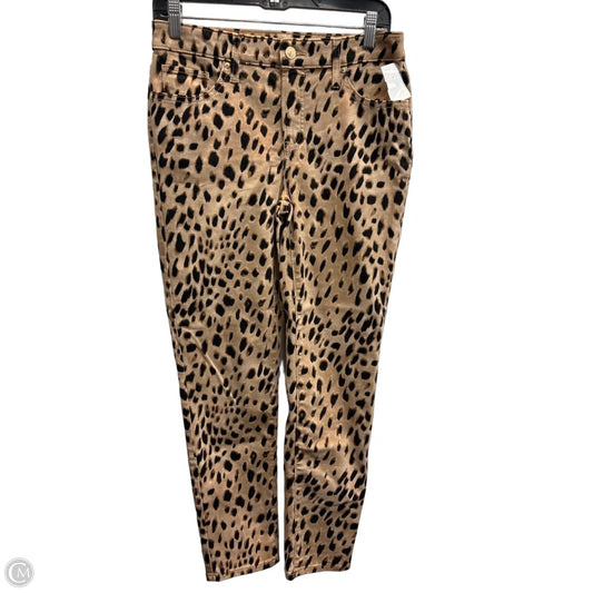 Jeans Skinny By Chicos In Leopard Print, Size: 2