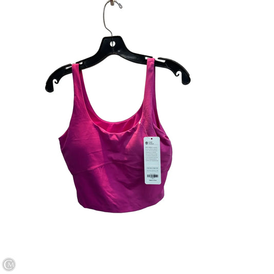 Athletic Bra By Crz Yoga In Pink, Size: L