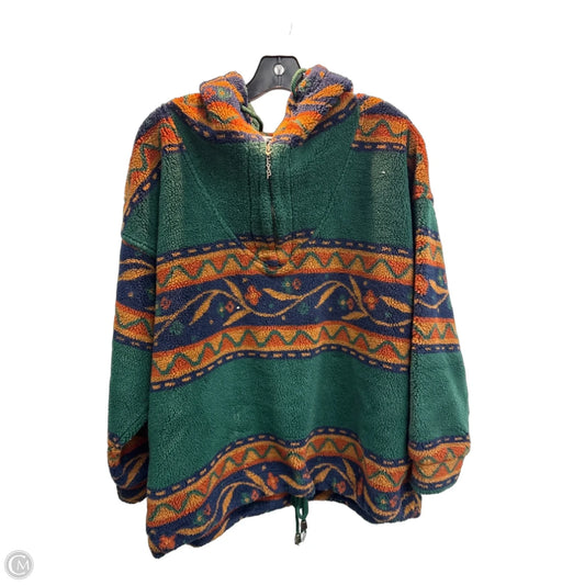 Jacket Fleece By Clothes Mentor In Multi-colored, Size: S