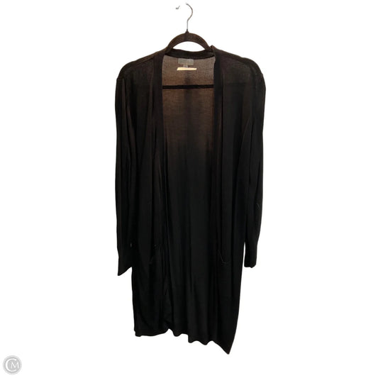 Sweater Cardigan By Joseph A. In Black, Size: L