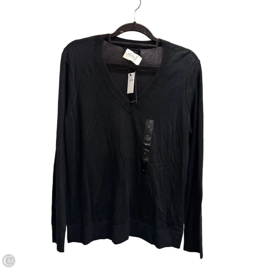 Sweater By Banana Republic In Black, Size: Xl