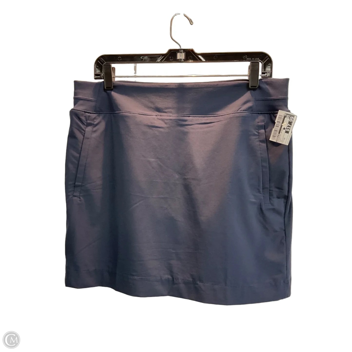 Athletic Skort By Athleta In Blue, Size: 14