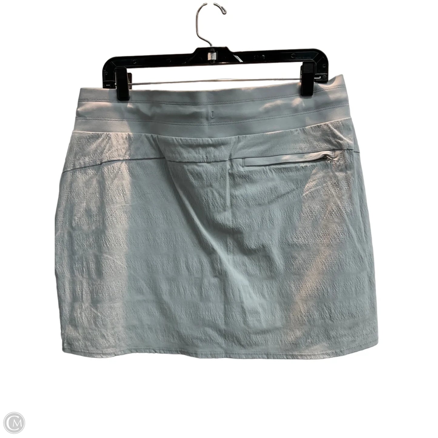 Athletic Skort By Athleta In Grey, Size: 14