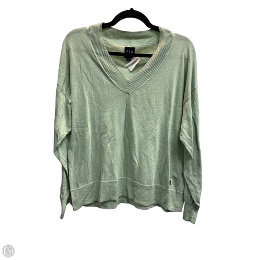 Sweater By Gap In Green, Size: Xl