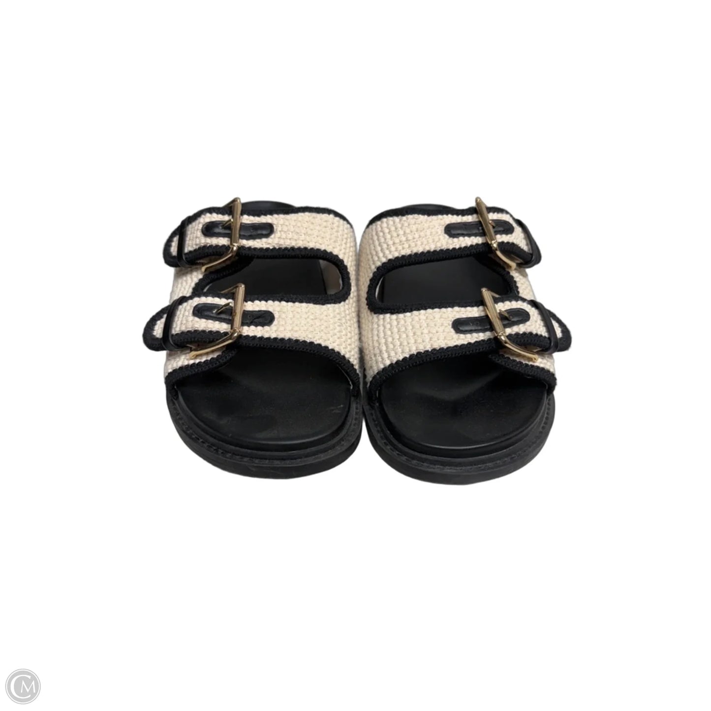 Sandals Flats By Universal Thread In Cream, Size: 9