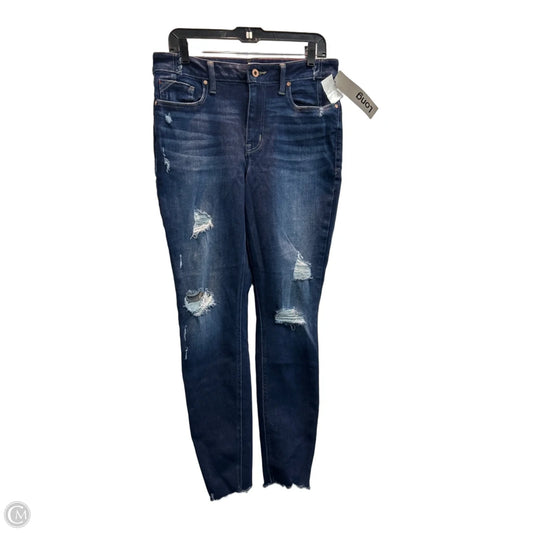 Jeans Skinny By Maurices In Blue Denim, Size: 12l